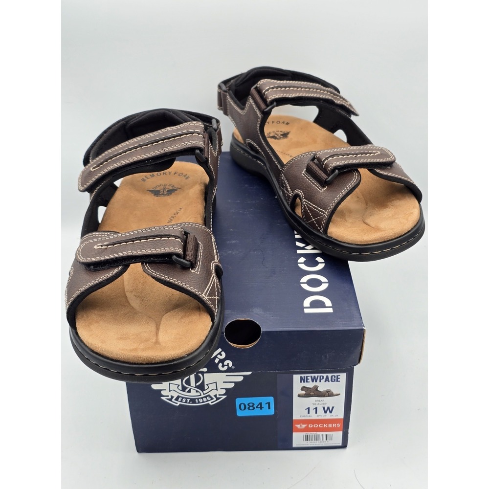 Dockers Mens Newpage Casual Comfort Outdoor Sport Adjustable Sandal Shoe 11W